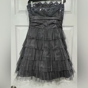 Masquerade Platinum mini dress size 11/12